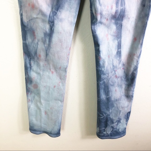 J Crew Factory Matchstick Skinny Jeans 26 Tie Dye - Picture 8 of 11